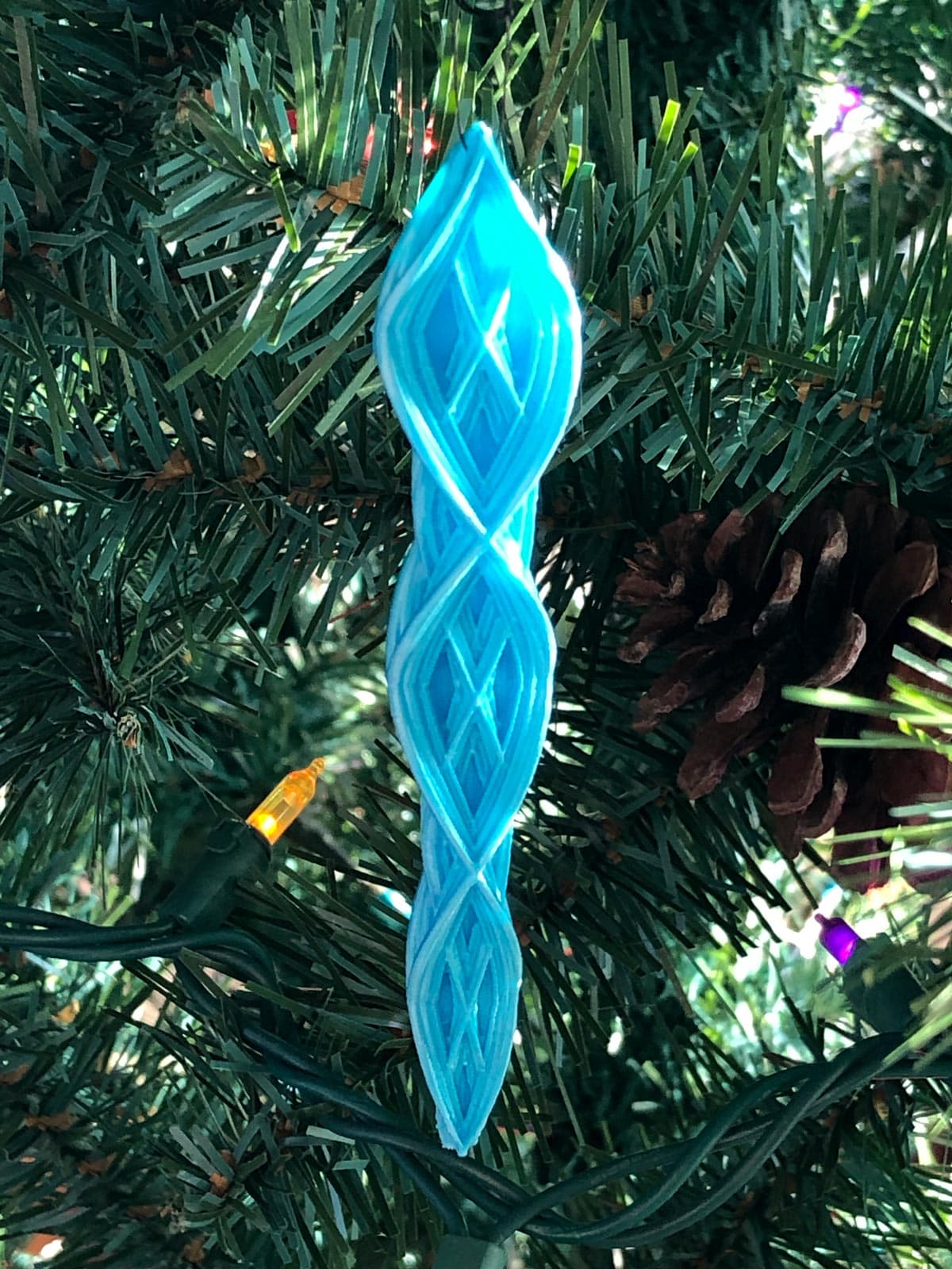 Icicle Ornaments 3 3d model