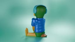 The Grumpy Duckling 3d model