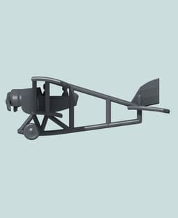 1:144 Caudron G.3 3d model
