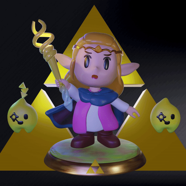 Princess Zelda Adventurer | The Legend Of Zelda Echoes Of Wisdom 3d model