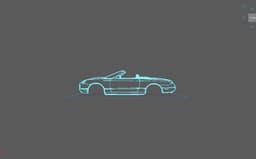 Ford - Thunderbird 2005 Wall Art 3d model