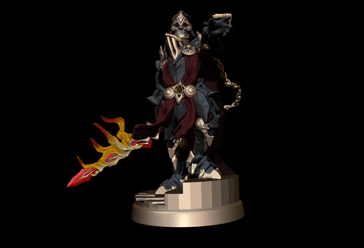 Lord Vedder - Fallen Knight 3d model