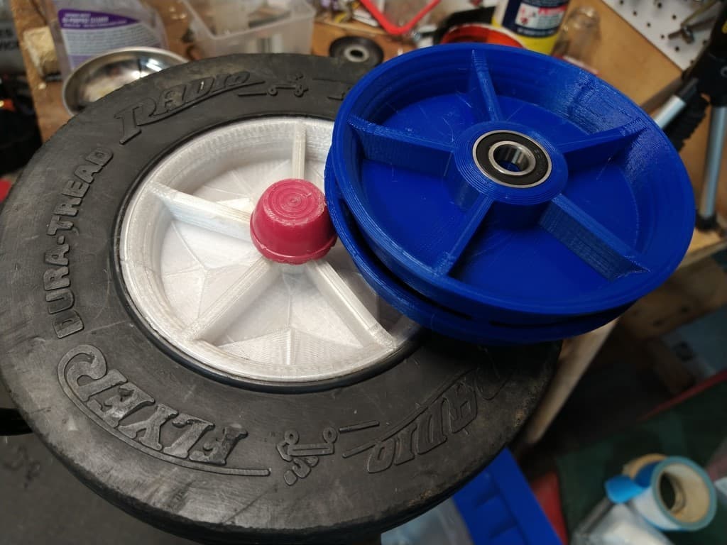 Radio Flyer Wheel with Bearing 3d model