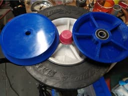 Radio Flyer Wheel with Bearing 3d model