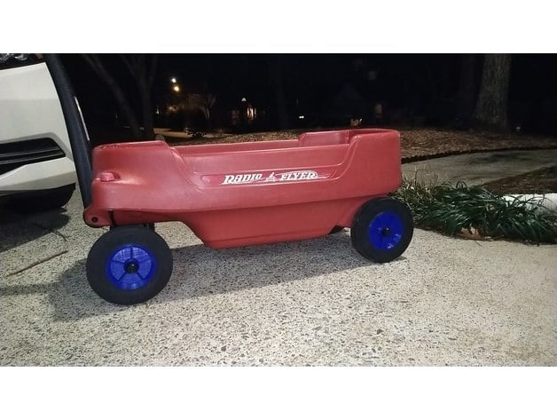 Radio Flyer Wheel with Bearing 3d model