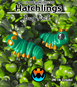 Caterpillar - Hatchling 3d model