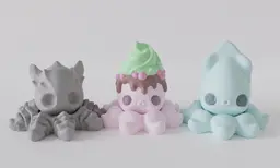 Octo Spinner Bonus 3d model