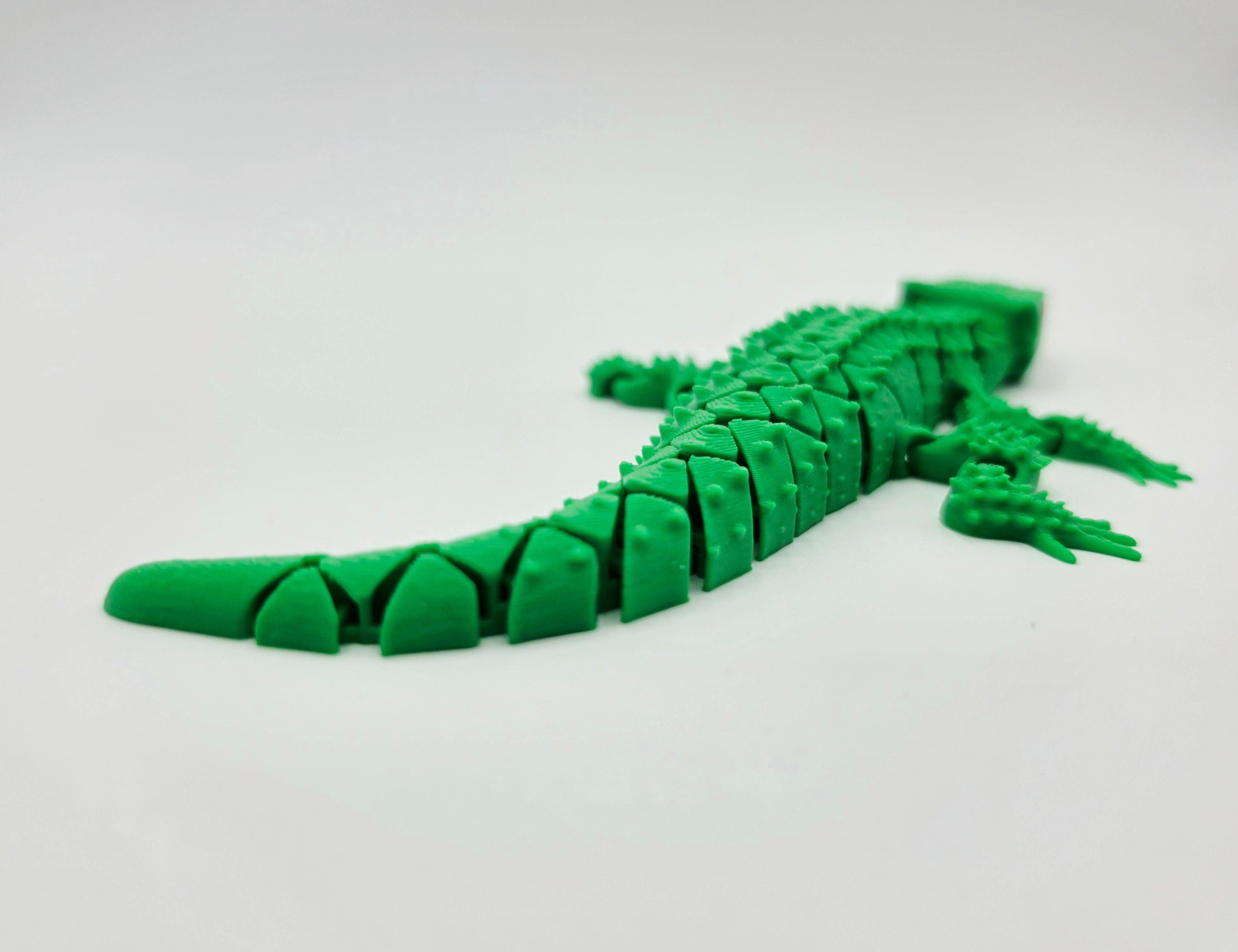 FLEXI RED EYED CROCODILE SKINK 3d model