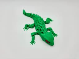 FLEXI RED EYED CROCODILE SKINK 3d model