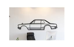 Nissan - Skyline 2000 GTR 1971 Wall Art 3d model