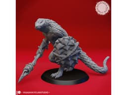Lizardfolk - Tabletop Miniature 3d model