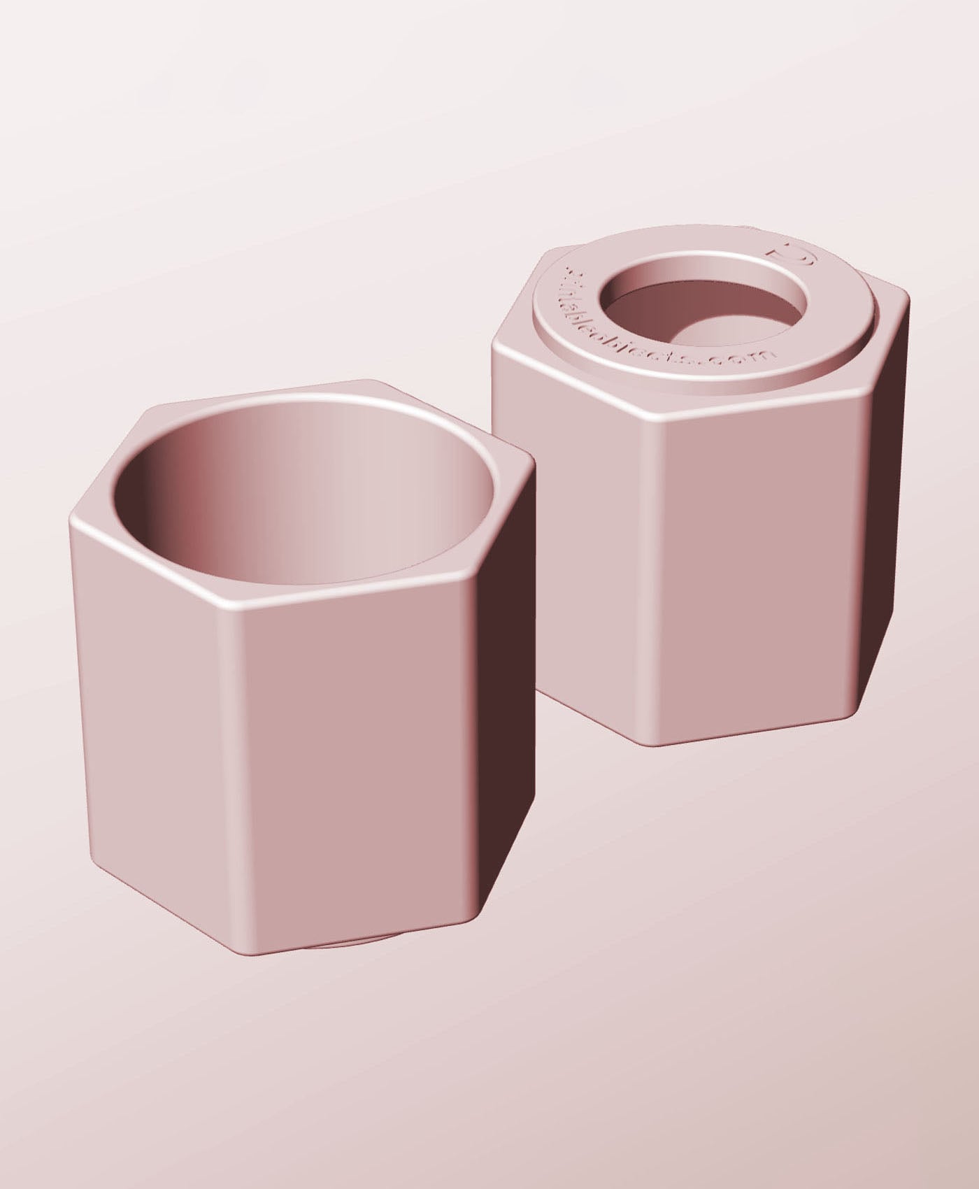 CH68-75-P Stackable pierced component box for creative makers 3d model