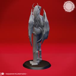 Succubus - Tabletop Miniature (Pre-Supported) 3d model