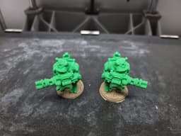 FHW Zorblin Space Orc Light Armour with Minigun Repeater 3d model