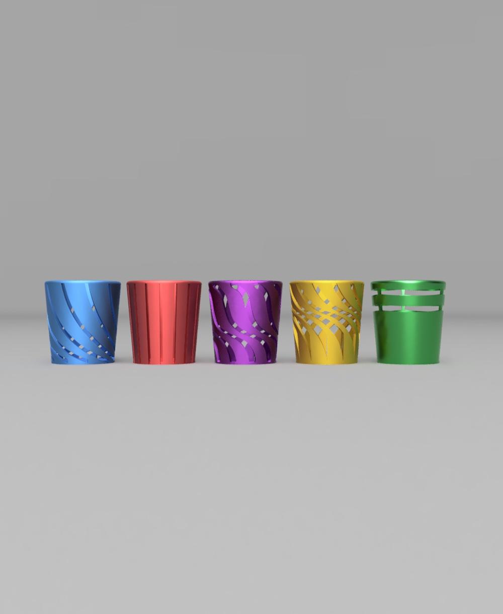 Cup container  3d model