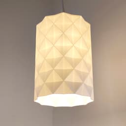 "Facet Rise" pendant lamp 3d model