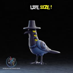 Life Size Blue Tiger 3D Printer STL File 3d model