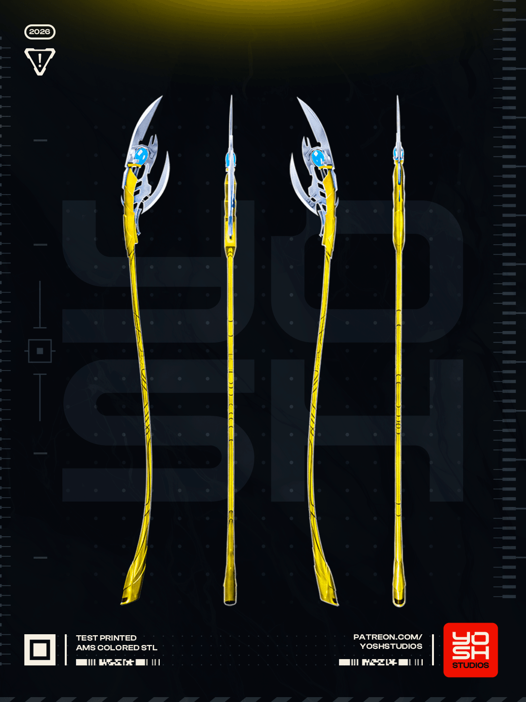 Loki Scepter 3D Printer STL file 3d model