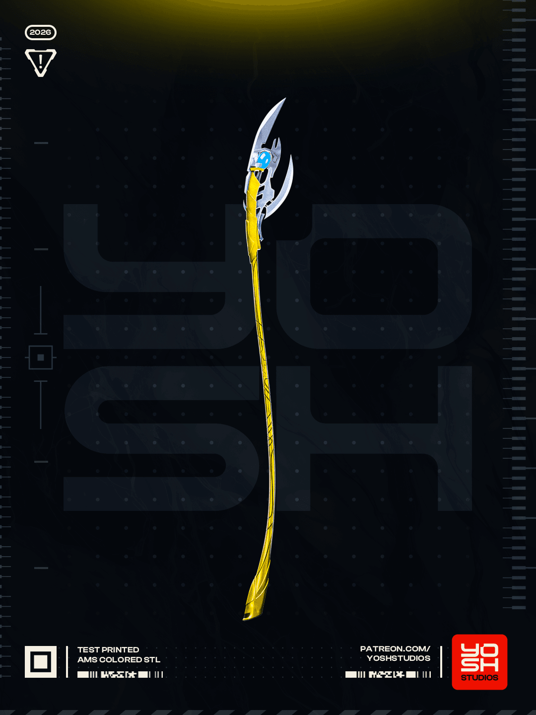 Loki Scepter 3D Printer STL file 3d model