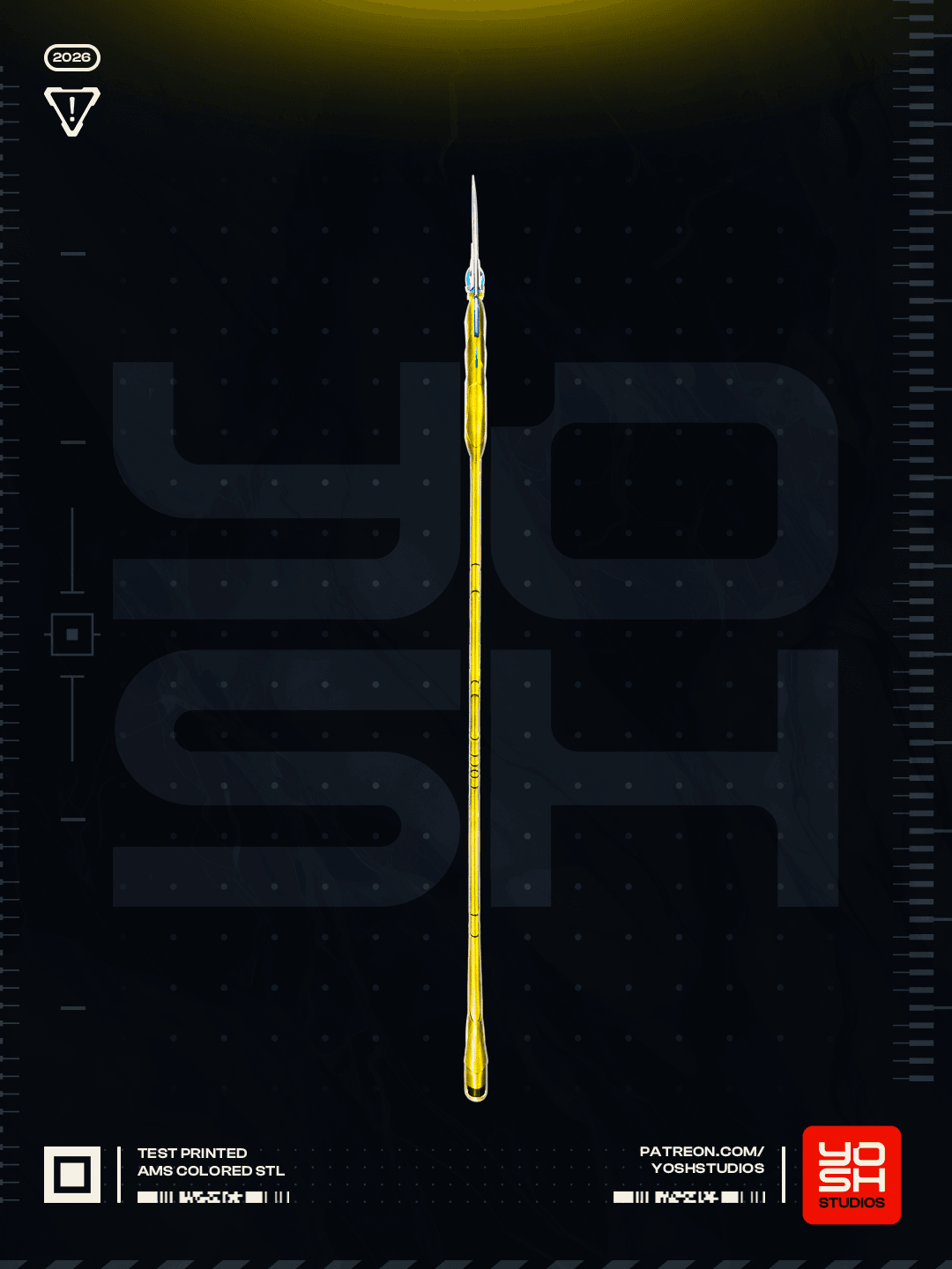 Loki Scepter 3D Printer STL file 3d model