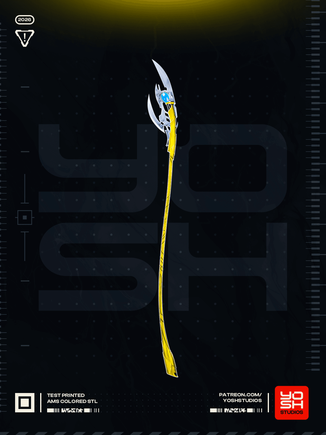 Loki Scepter 3D Printer STL file 3d model