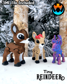 Tiny Reindeer 3d model