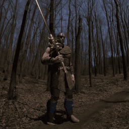 Warrior Based on Minsc v2.0 3d model
