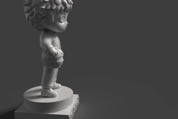 Chibi Kimi Antonelli 12 F1 Driver 3D Print STL 3d model