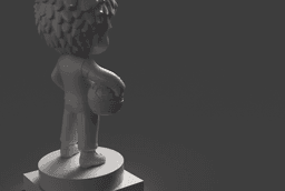 Chibi Kimi Antonelli 12 F1 Driver 3D Print STL 3d model