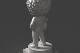 Chibi Kimi Antonelli 12 F1 Driver 3D Print STL 3d model
