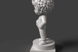 Chibi Kimi Antonelli 12 F1 Driver 3D Print STL 3d model