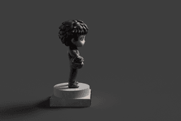 Chibi Kimi Antonelli 12 F1 Driver 3D Print STL 3d model