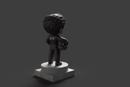 Chibi Kimi Antonelli 12 F1 Driver 3D Print STL 3d model