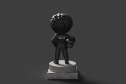 Chibi Kimi Antonelli 12 F1 Driver 3D Print STL 3d model