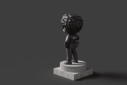 Chibi Kimi Antonelli 12 F1 Driver 3D Print STL 3d model