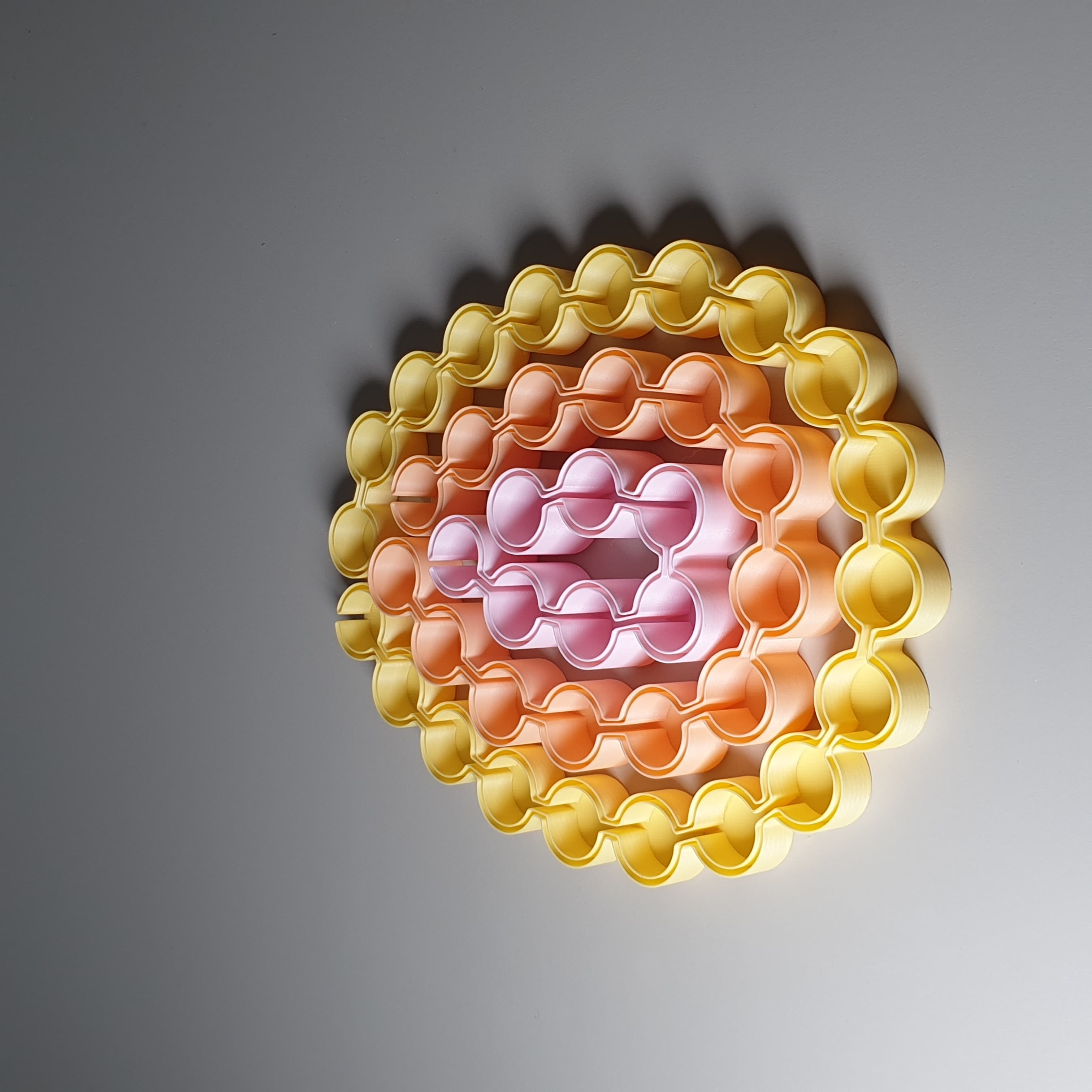 Easter mini eggs stand 3d model