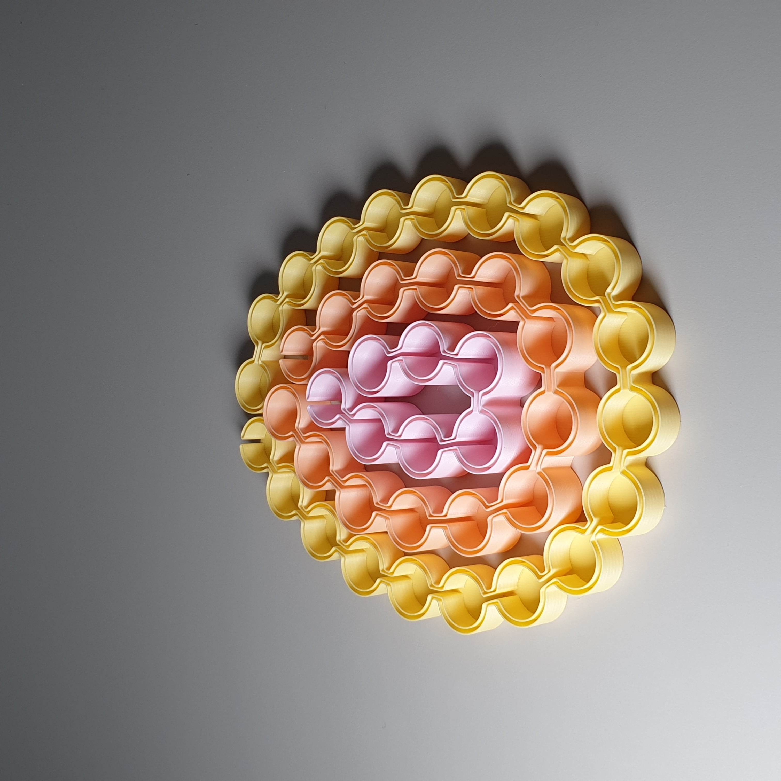 Easter mini eggs stand 3d model