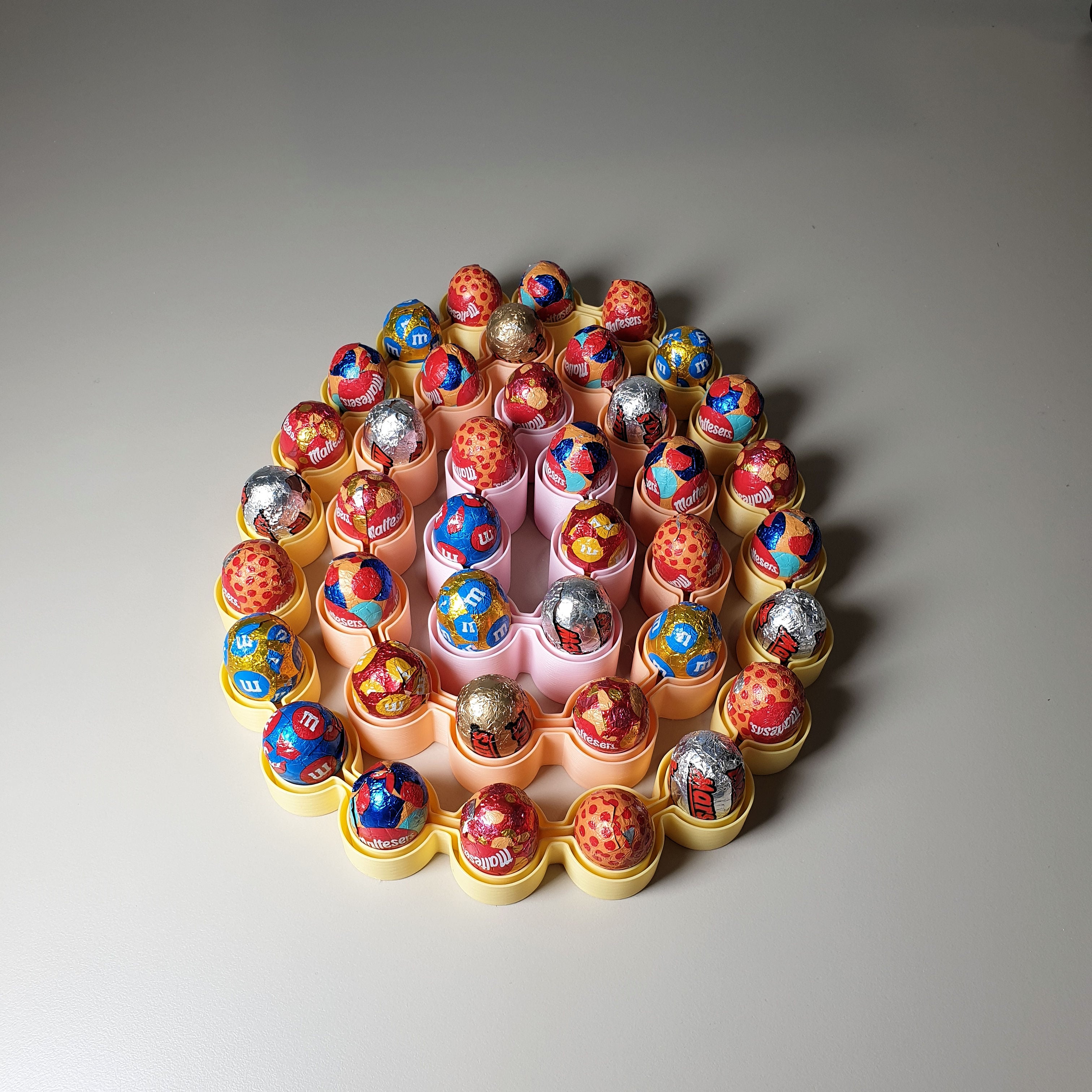Easter mini eggs stand 3d model