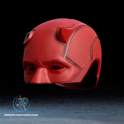 Daredevil Born Again Helmet 3D Printer File STL 3d model
