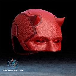 Daredevil Born Again Helmet 3D Printer File STL 3d model