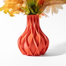 The Avio Vase, Modern and Unique Home Decor for Dried and Preserved Flower Arrangement | STL File 3d model