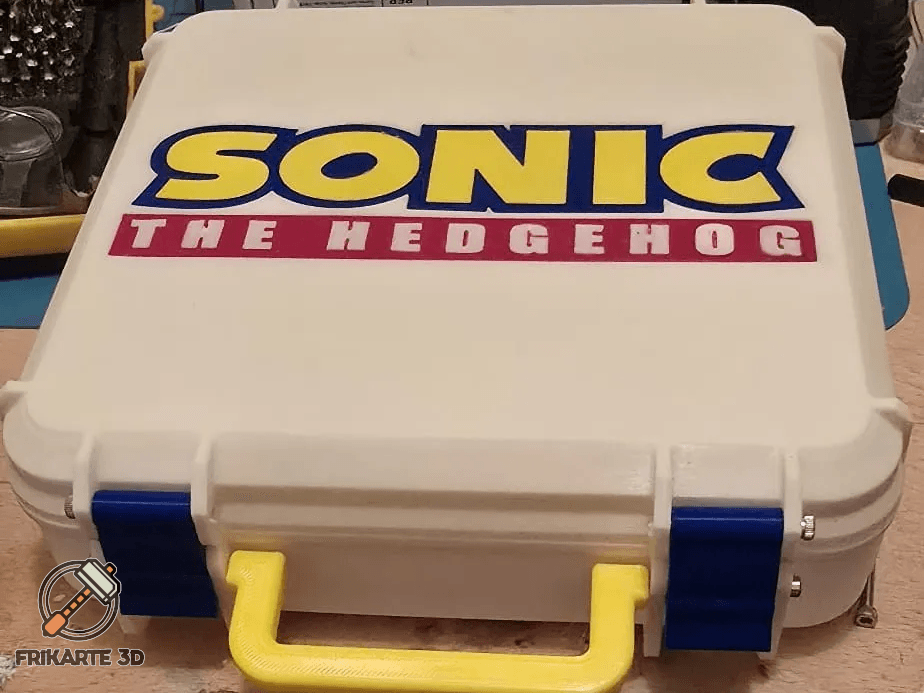 Sonic The Hedgehog Box 3d model