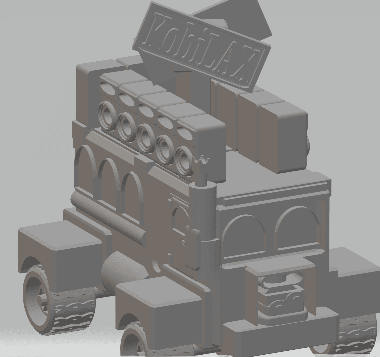 FHW: (KobiLAX) Monster Truck 3d model