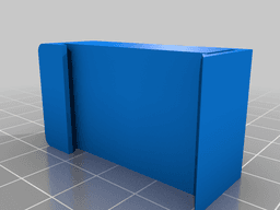 Adjustable Multimeter Holder + DIN Rail attachement 3d model