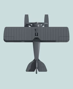 1:144 Ansaldo Baby 3d model