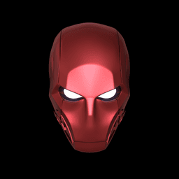 Red Hood Helmet From Teen Titans 3d model