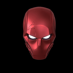 Red Hood Helmet From Teen Titans 3d model