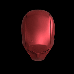 Red Hood Helmet From Teen Titans 3d model
