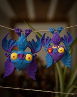 Articulated Twisty Bat 3d model