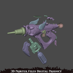Heart of Hope Juno Cosplay MediBlaster Overwatch 2 3d model